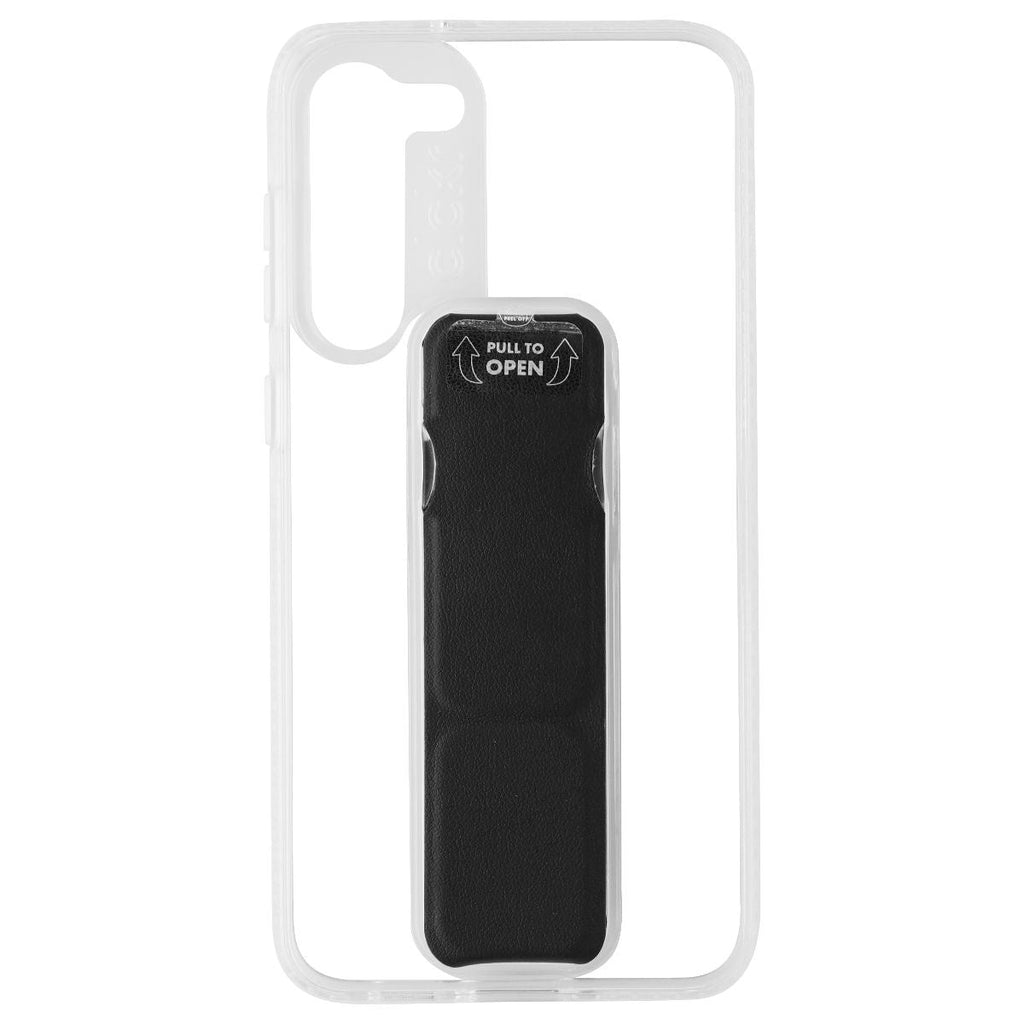 CLCKR Stand & Grip Series Case Samsung Galaxy S23 Plus - Clear/Black - New - Image 3