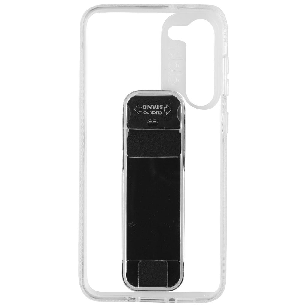CLCKR Stand & Grip Series Case Samsung Galaxy S23 Plus - Clear/Black - New - Image 2