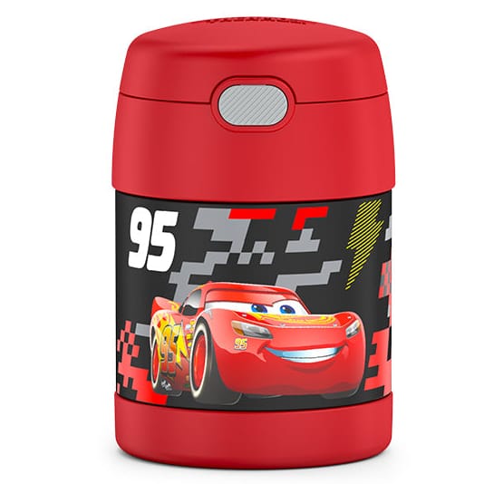 Thermos FUNtainer Licensed Stainless Steel Food Jar, 10oz - Cars