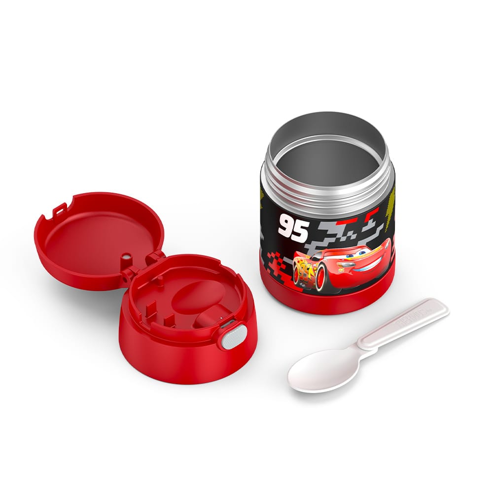 Thermos FUNtainer Licensed Stainless Steel Food Jar, 10oz - Cars - Image 4