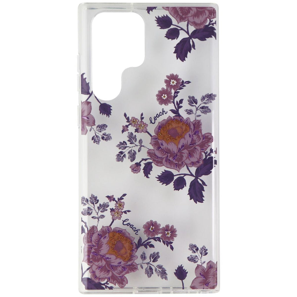 Coach Protective Hardshell Case for Samsung Galaxy S22 Ultra - Moody Floral - New - Image 2
