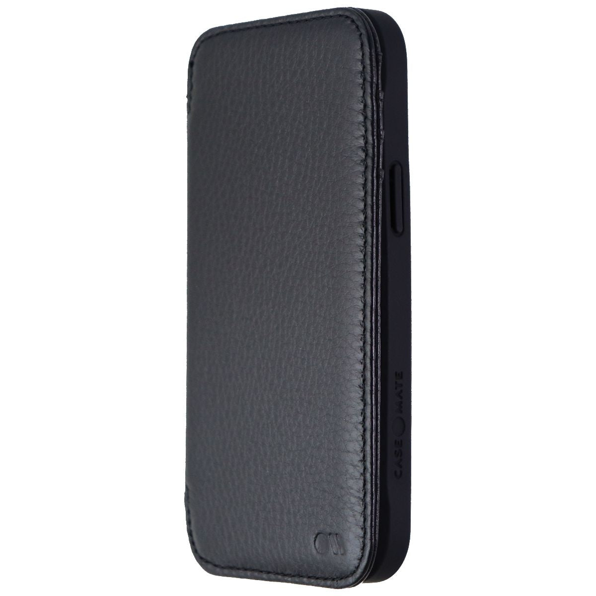 Case-Mate Tough Wallet Folio Case for Apple iPhone 12 Mini - Black Leather - New