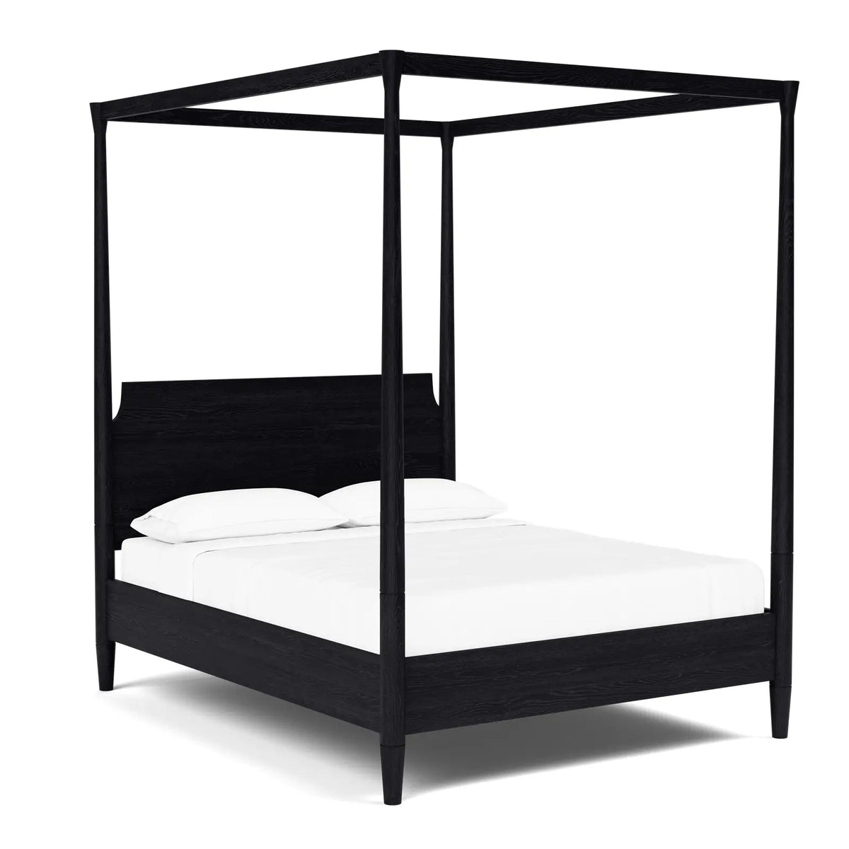 Shenandoah Canopy Bed - Black Ash