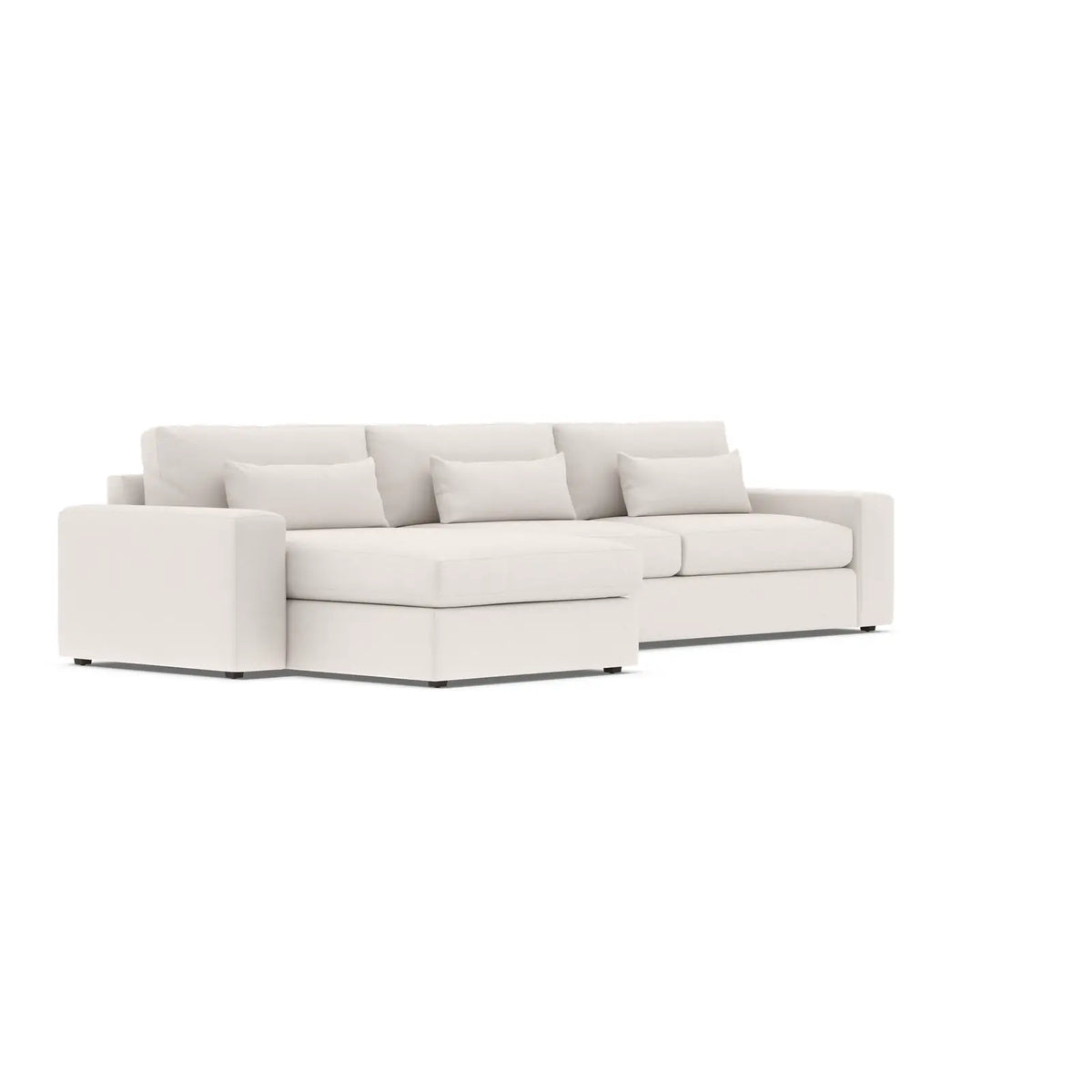 Solace Sectional - Left Sectional / Porcelain