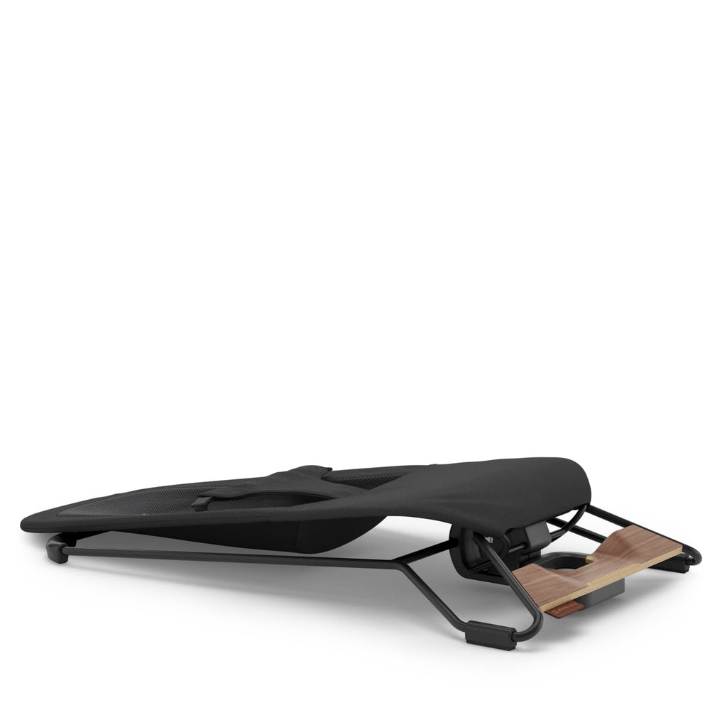 UPPAbaby Mira 3-in-1 Bouncer - Mason Black Soft Knit (Black Matte / Walnut Wood) - Image 12