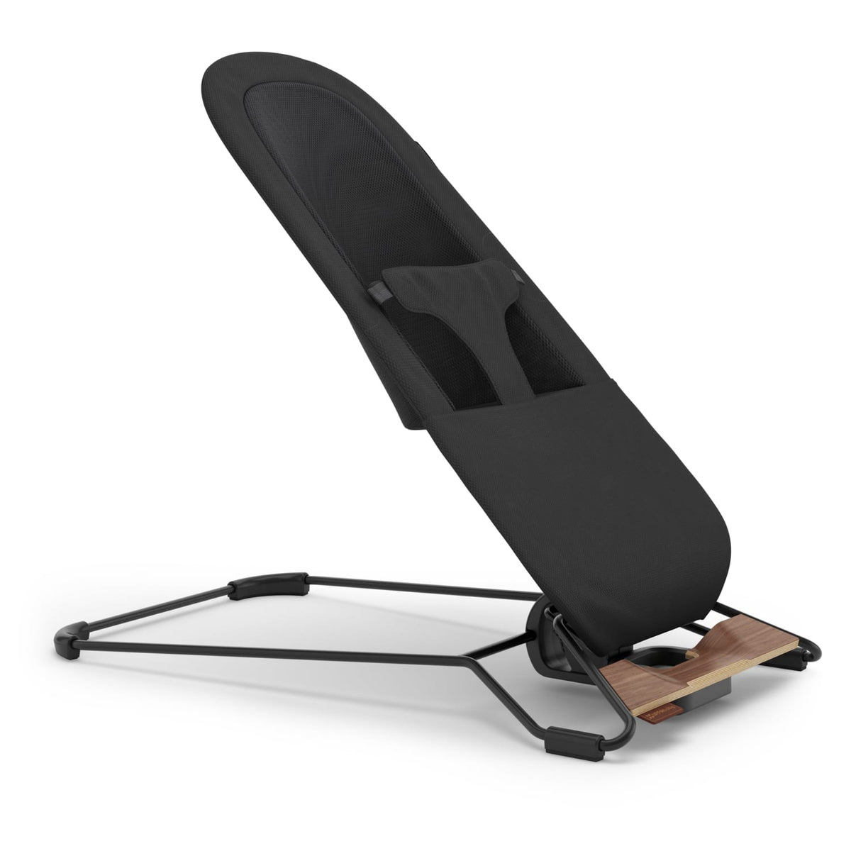 UPPAbaby Mira 3-in-1 Bouncer - Mason Black Soft Knit (Black Matte / Walnut Wood) - Image 10