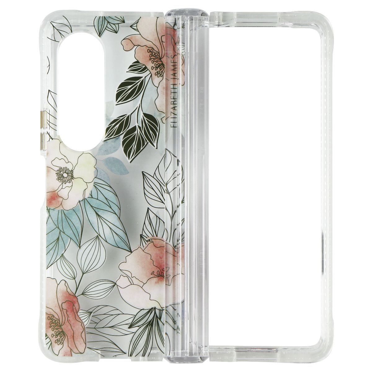 Case-Mate Elizabeth James Case for Samsung Galaxy Z Fold4 - Blooms in Bordeaux - New - Image 3
