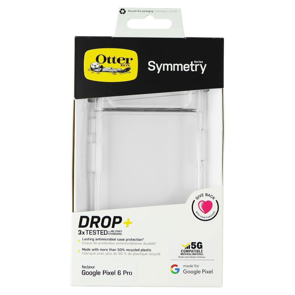 Otterbox Symmetry Series Case for Google Pixel 6 Pro - Clear - New - Image 4