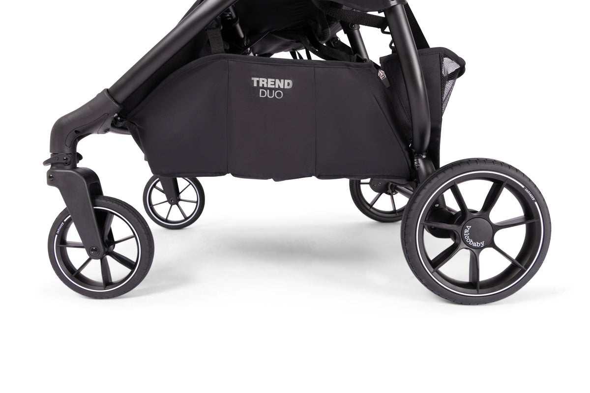 Valco Trend Duo Sport SE Stroller - Ash Black - Image 9