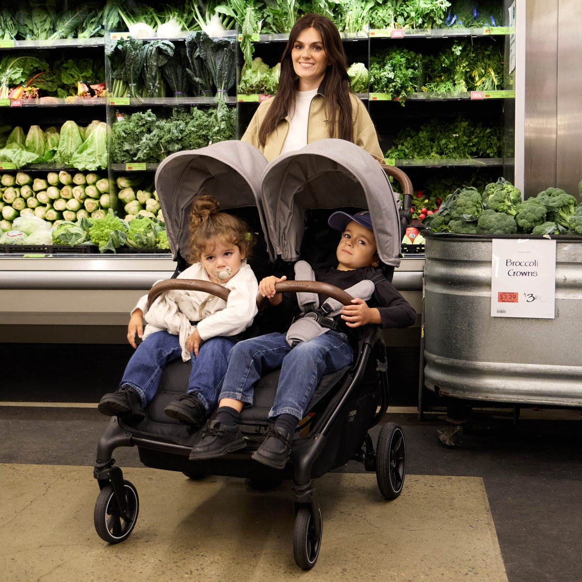 Valco Trend Duo Sport SE Stroller - Ash Black - Image 13