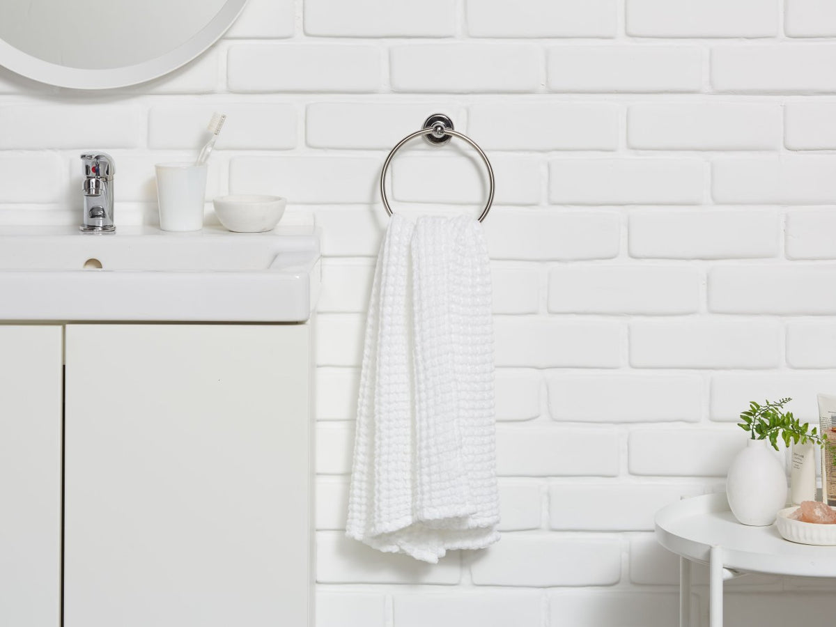 2+2 Waffle Bath Bundle - White - Image 2