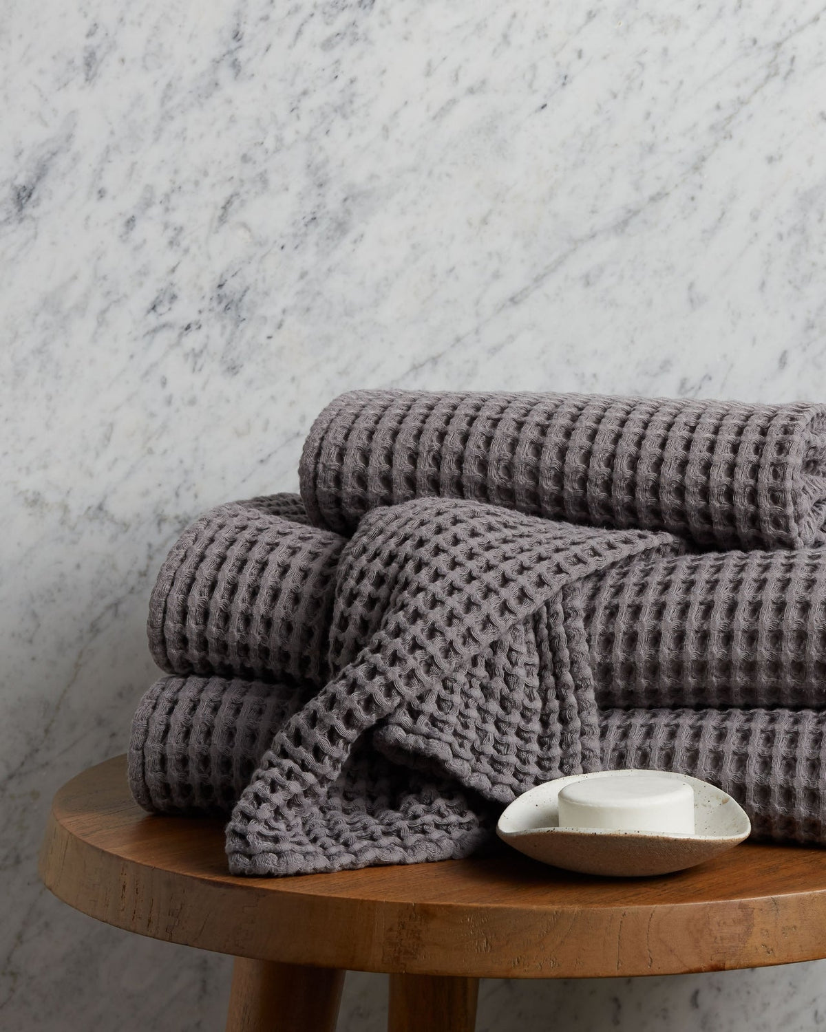 Waffle Towels - FINAL SALE (Charcoal) - Image 4