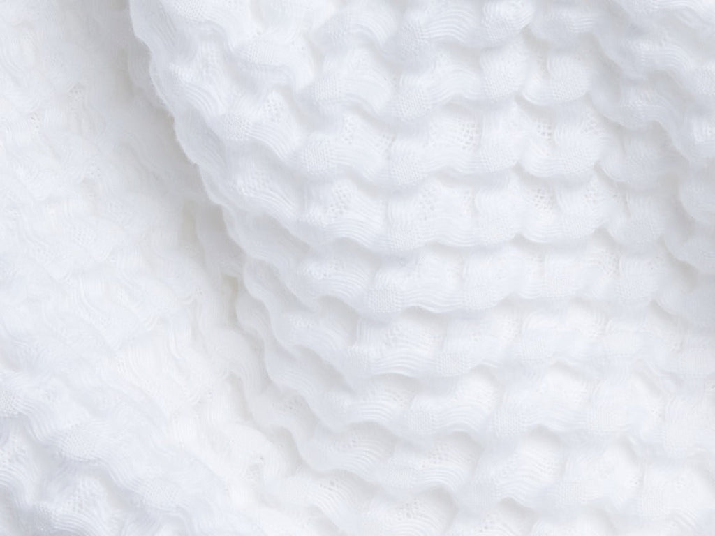 6+6 Waffle Bath Bundle - White - Image 3