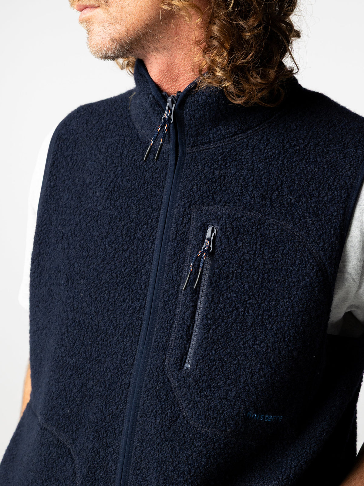 Men's Portell Wool Fleece Gilet - Image 3
