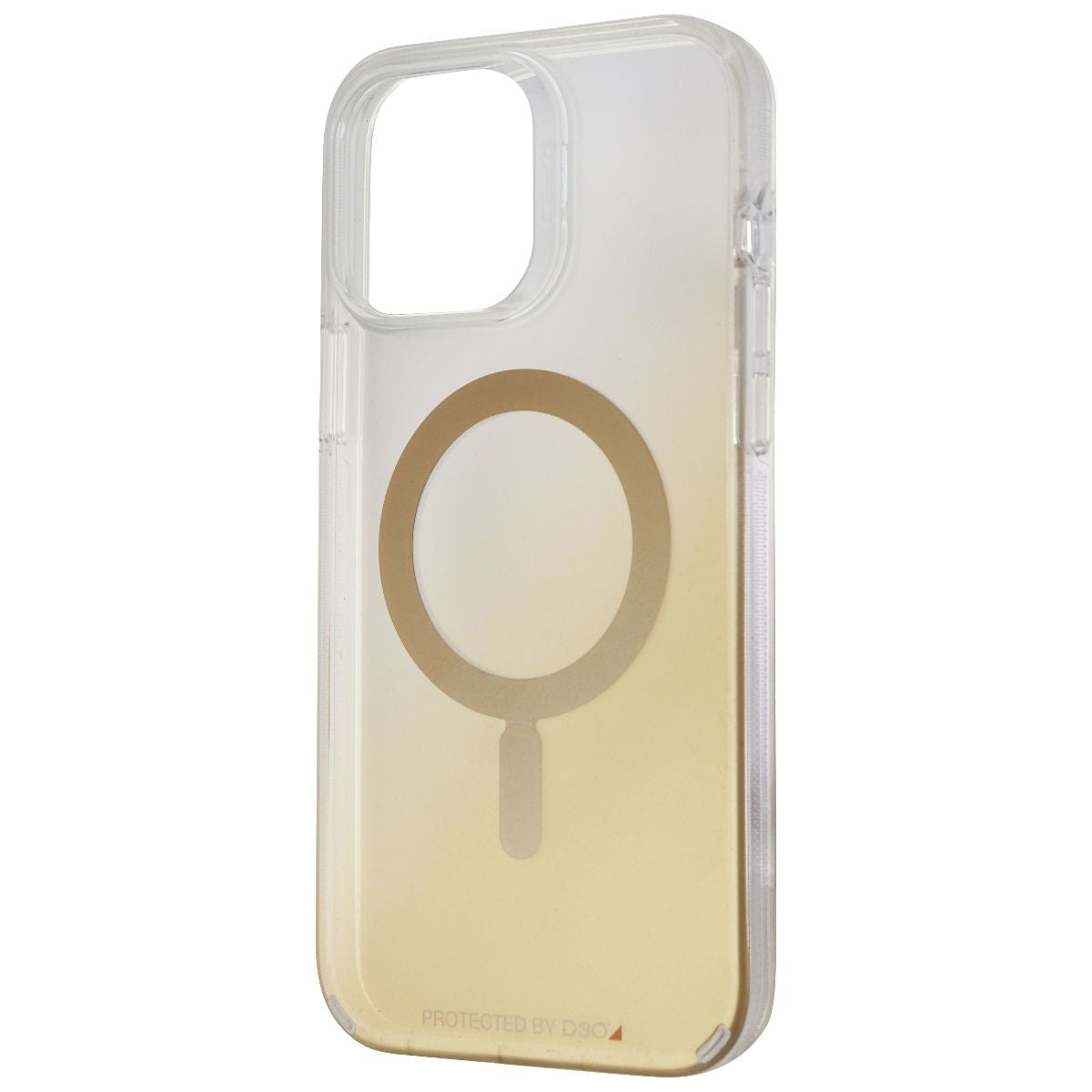 ZAGG Milan Snap Case for MagSafe for Apple iPhone 13 Pro Max - Gold/Clear - New