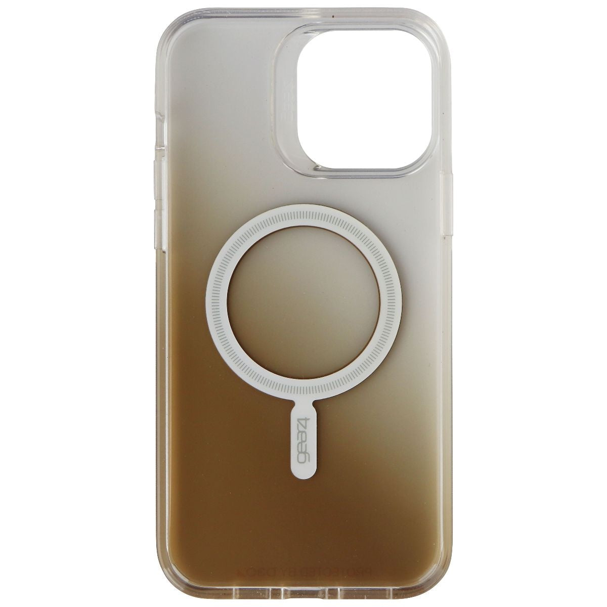 ZAGG Milan Snap Case for MagSafe for Apple iPhone 13 Pro Max - Gold/Clear - New - Image 3