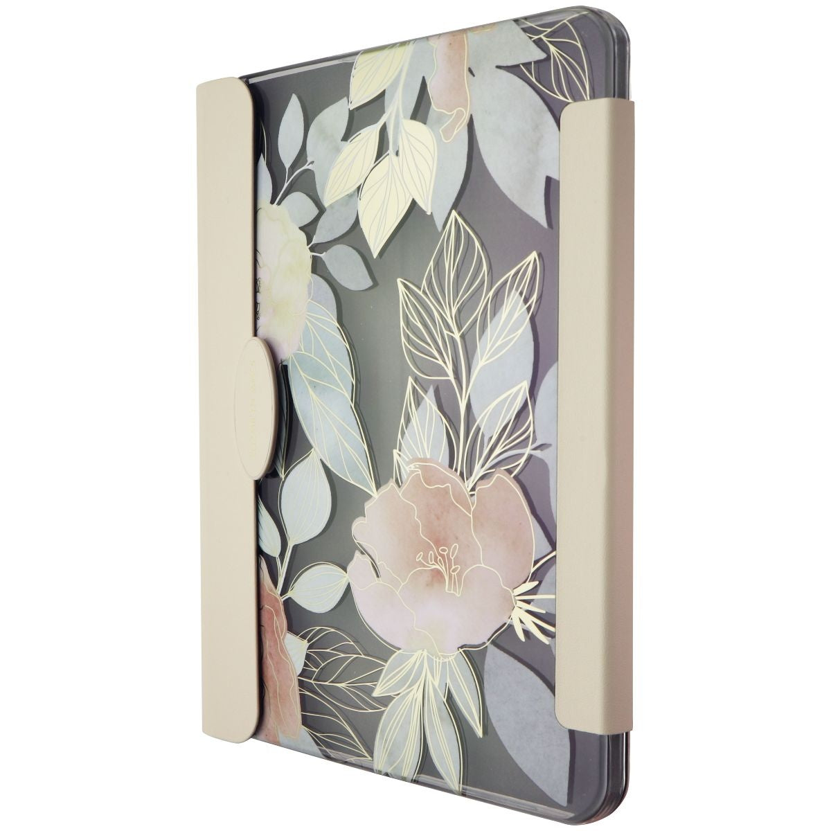 Elizabeth James Stand Folio Case for Apple iPad (2022) - Blooms in Bordeaux - New