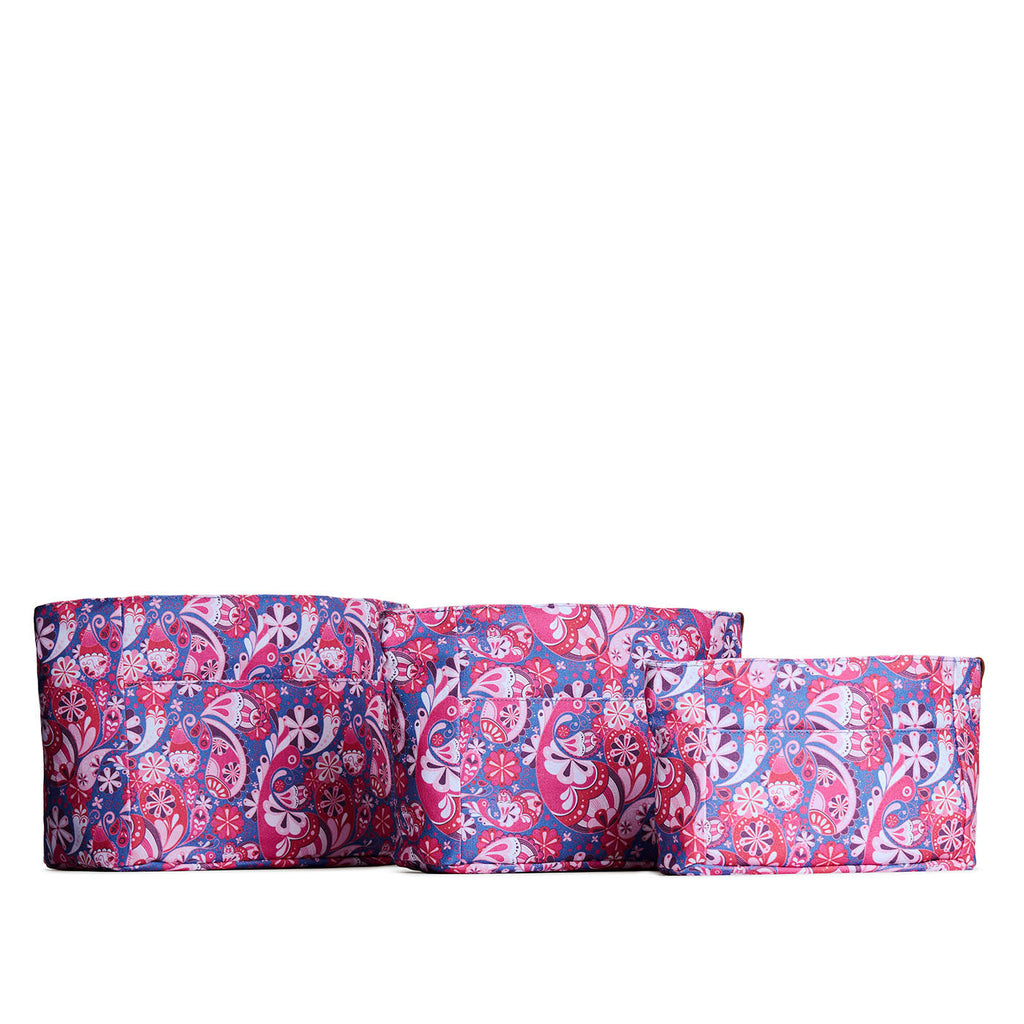 Printed Canvas Purse Organizer - Image 64