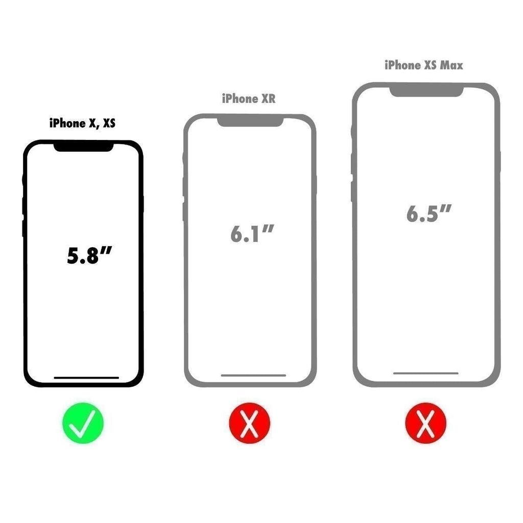 Adidas 3-Stripes Snap Hard Case for Apple iPhone XS and X - White / Black - New - Image 2